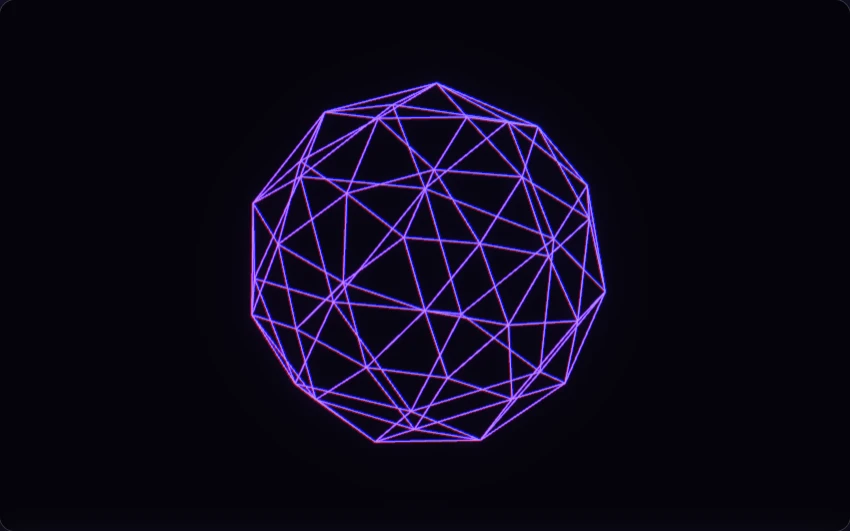 Wireframe Icosahedron preview